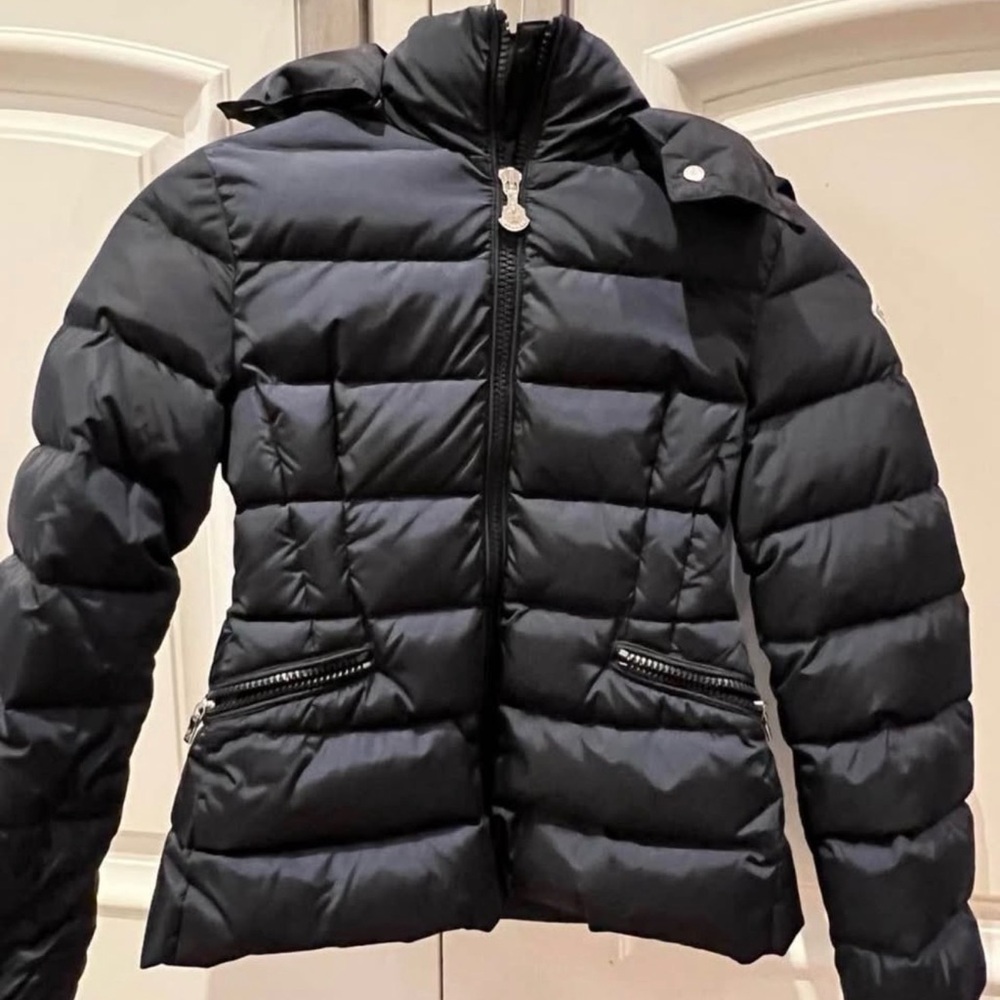 Moncler Kids Black Puffer Jacket